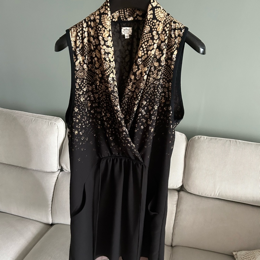 Wilfred Sabine Diamond Print Dress, M